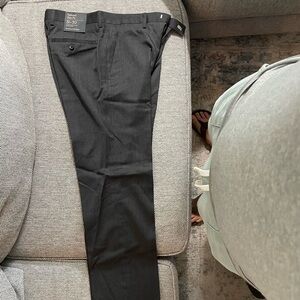 Banana Republic Charcoal Tailored Slim Fit Pants